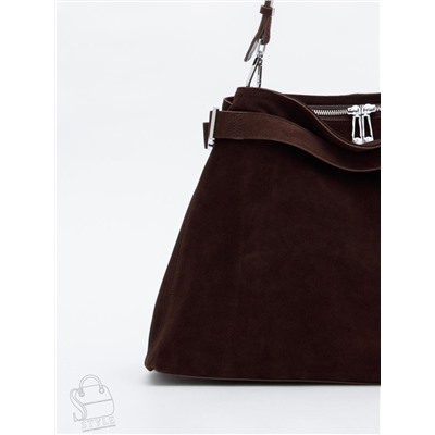 Сумка женская кожаная 6149Q coffee Polina&Eiterou