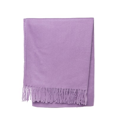 Палантин B778 однотонный