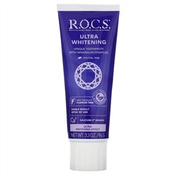 R.O.C.S., ультраотбеливающая зубная паста, 94 г (3,3 унции)