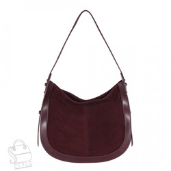 Сумка женская кожаная 7230BDAA wine red Baidou