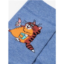 Классические Брестские Носки мужские 2155 СМФ "Попугай Кеша"