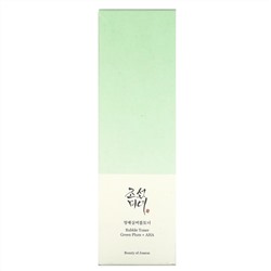 Beauty of Joseon, тоник-пенка, зеленая слива и гликолевая кислота, 150 мл (5,07 жидк. унции)