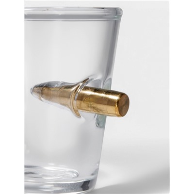 Мини-Бар «Револьвер», 250 мл, 2 стопки, на подставке, стекло, дерево