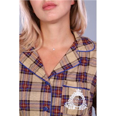 ТК 252 кул Пижама (Коричневый)