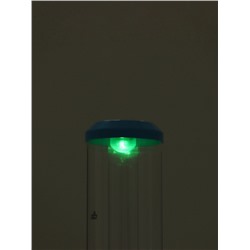 Башня пивная TowerRocket, колба 3 л, ёмкость для льда, подсветка, пластик, голубая