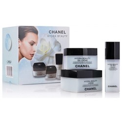 Косметический набор кремов 3 в 1 Chanel Hydra Beauty