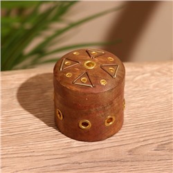 Подставка под благовония, 5×5×5 см, манговое дерево