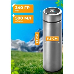 Термос с датчиком температуры 500мл #22889083