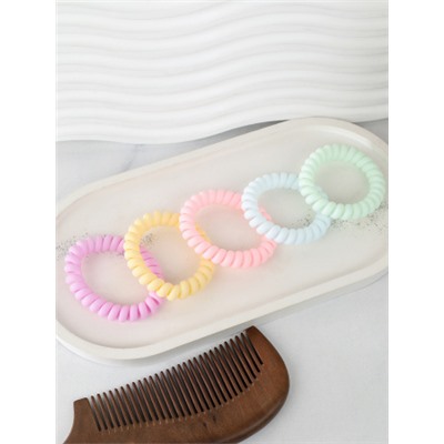 Резинка-пружинка для волос 50 мм / QQ67-4 /уп 400/