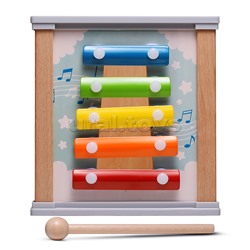 Бизиборд-Куб развивающий "Любимая ферма"