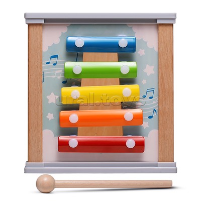 Бизиборд-Куб развивающий "Любимая ферма"