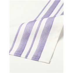 Полотенце «Этель» Lavender, белое, фиолетовое, 40×73 см