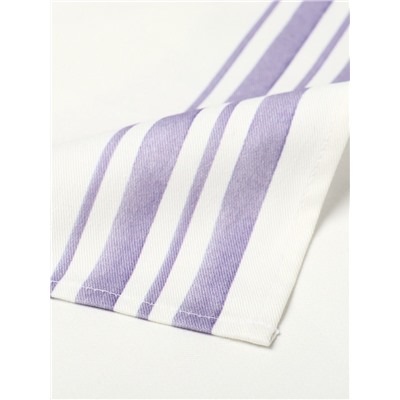 Полотенце «Этель» Lavender, белое, фиолетовое, 40×73 см