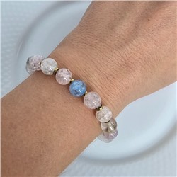 Браслет на руку из натуральных камней Берилл, 1043, арт.218.194