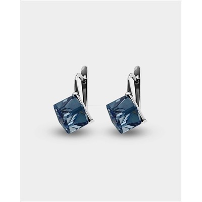 Серьги "Кубик" 8 мм