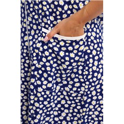 Халат женский 274 (Темно-синий)