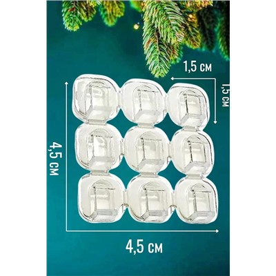61201 Крепление для гирлянд 9шт НАТАЛИ, 1213732