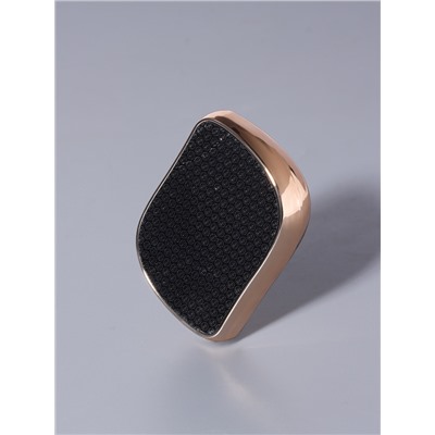 Стеклянная нано-пилка для пяток, 9×6.5×3 см, в картонной коробке, цвет золотистый