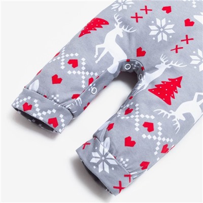 Комбинезон детский «Крошка Я. Скандинавия», рост 62-68 см