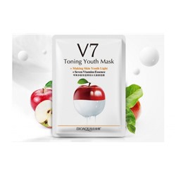 Витаминная маска «Bio» из серии V7 с экстрактом яблока