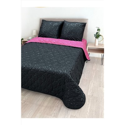 КПБ с одеялом New Style КМ-028 черный-фуксия НАТАЛИ, 1068763