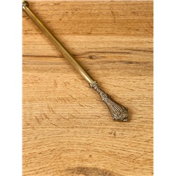 Ложка для обуви «Блеск», 35 см, латунь