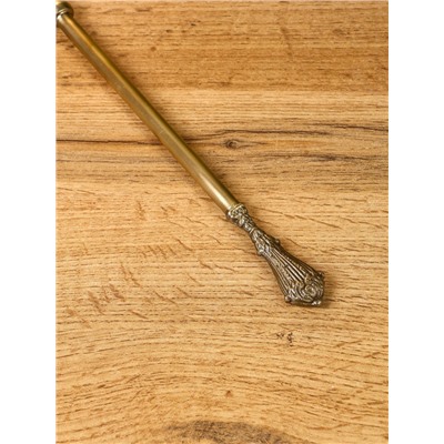 Ложка для обуви «Блеск», 35 см, латунь