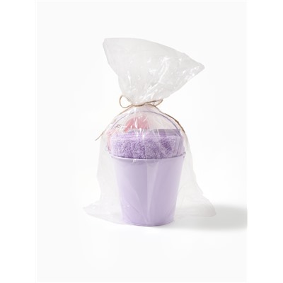 Кухонный набор «Доляна. Лучшей маме»: полотенце, кухонная лопатка, кисть, венчик, губка