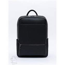 Рюкзак мужской кожаный 134119-161H black Heanbag в Новосибирске