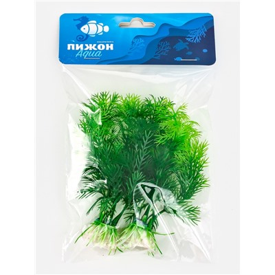 Набор растений искусственных для аквариума, 11.5 см, 2 шт.