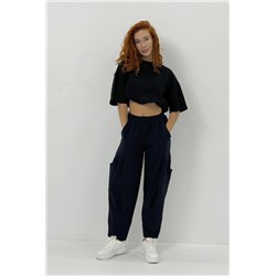 Брюки 9214 (Темно-синий)