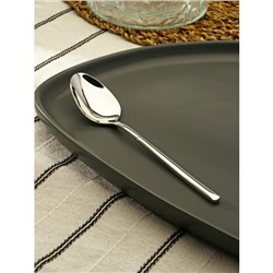 Ложка чайная Magistro Line, длина 15.5 см, нержавеющая сталь, серебристая