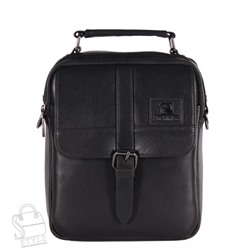 Сумка мужская кожаная 1556SG black Fuzhinino