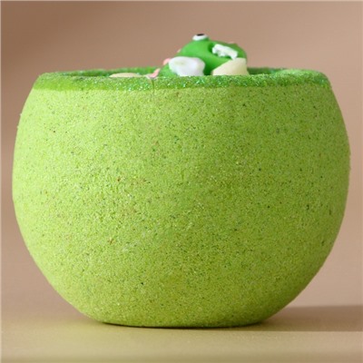 Бомбочка с игрушкой ЧИСТОЕ СЧАСТЬЕ «Динозавр», 130 г, Новый Год