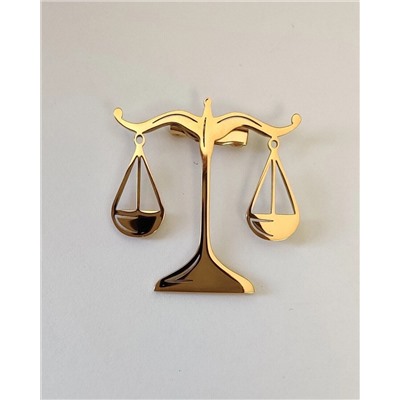 Брошь из стали