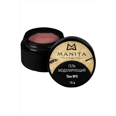 Manita Professional Однофазный моделирующий гель для наращивания №5, 15 г KRISTALLER, 1111956