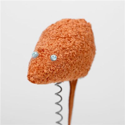 Игрушка для кошек с 3 дразнилками и когтеточкой, 27×15.5×25 см, микс цветов