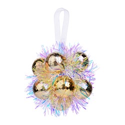 Новогоднее украшение S2406 "Ледяные фантазии" (8 см