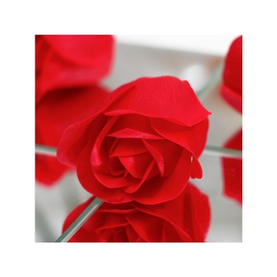 Мыльные розочки и медвежонок, набор