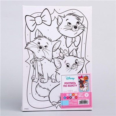 Картина по номерам для детей «Коты Аристократы», 20×30 см
