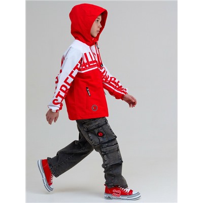 Куртка текстильная с полиуретановым покрытием для мальчиков (ветровка)