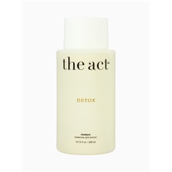 Шампунь для волос глубоко очищающий The Act с яблочным уксусом и гидролизованным кератином, 280 мл 1