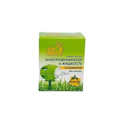 Go Out электрофумигатор и жидкость от комаров без запаха 30ночей