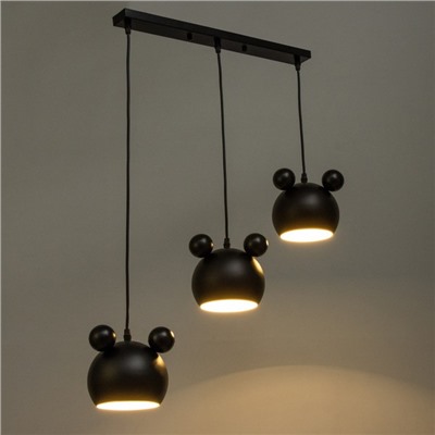 Светильник BayerLux «Барни» 3хЕ27 40 Вт черный 21×51×21-120 см