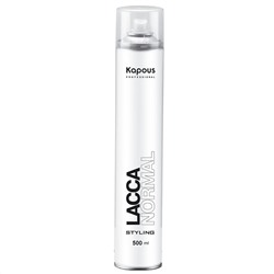 Kapous Лак аэрозольный для волос нормальной фиксации / Lacca Normal, 500 мл 6829