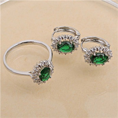 XUPING Кольцо/Серьги с замком кольцо арт. 58 0768 (id 289770)