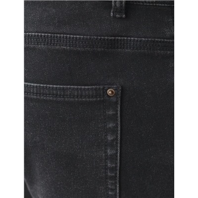 Джинсы утепленные прямые из эластичного денима с мягким флисом