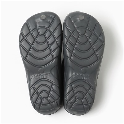 Сабо утепленные, размер 36-37, серые