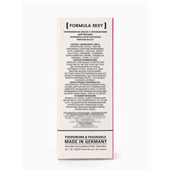 Парфюмерное масло женское с феромонами Formula Sexy Collection Fantasy W115, 8 мл (по мотивам Fantasy (B.Spears)