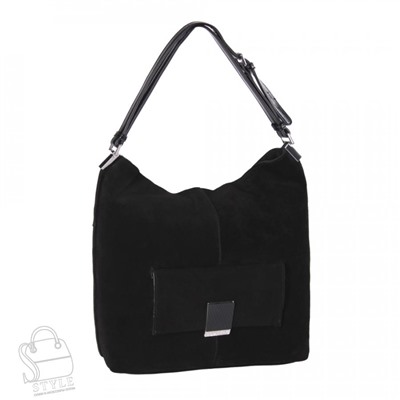 Сумка женская кожаная 99505AA black Velina Fabbiano-Safenta
